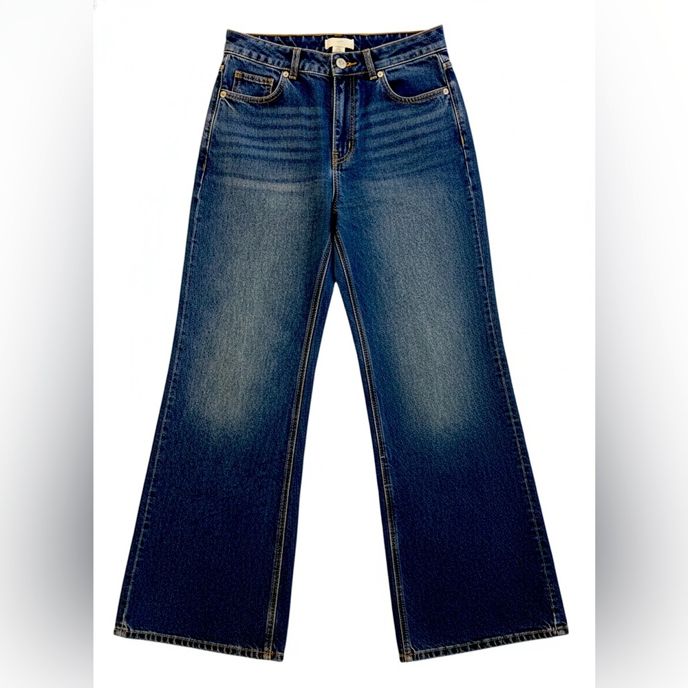 H&M Blue Flare & Wide Leg Jeans